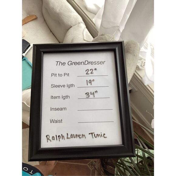Green label Ralph Lauren tunic, size M - Picture 6 of 6